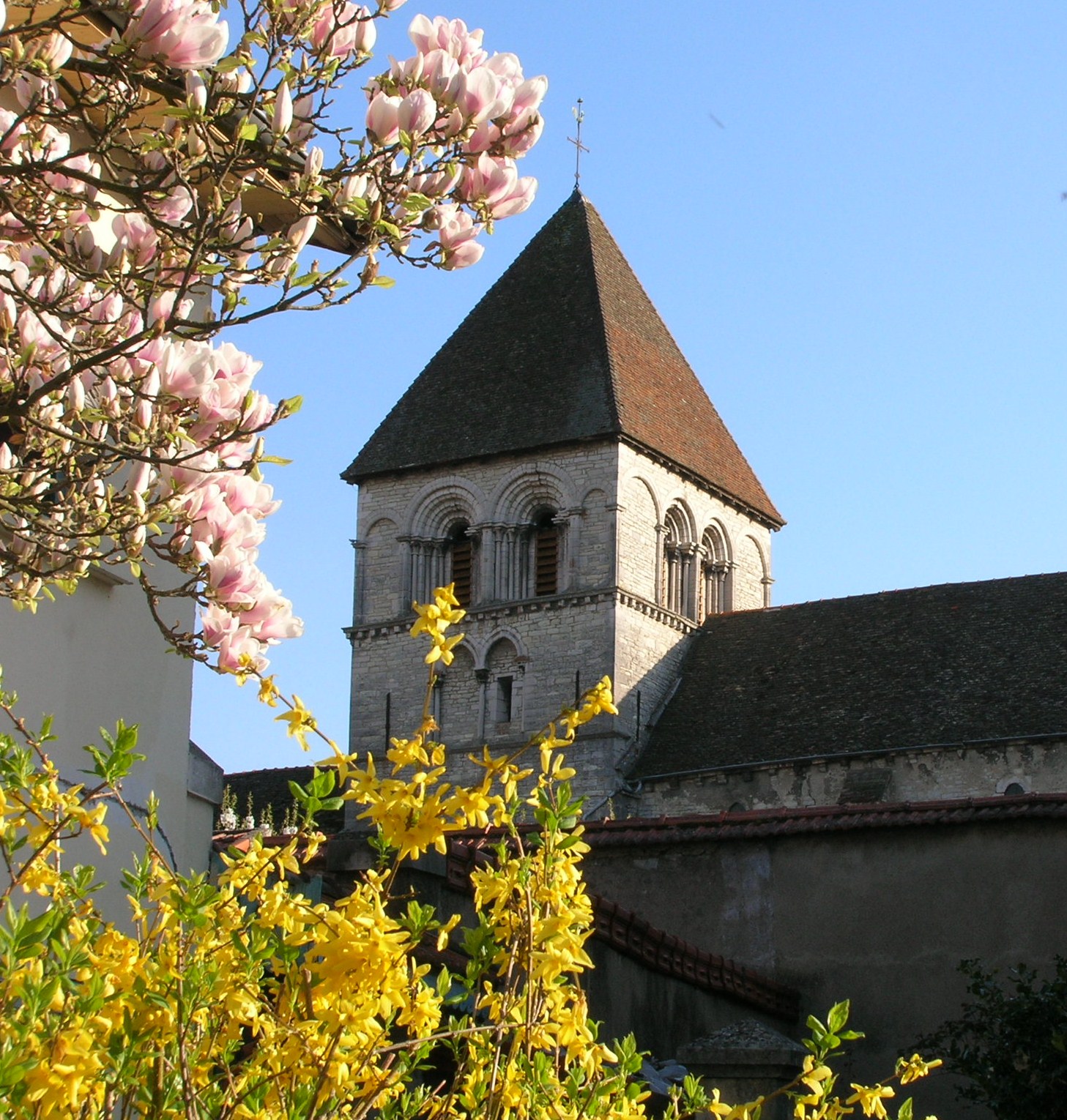Eglise Saint Martin fleurs