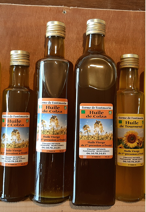 Fontmorin - Huiles