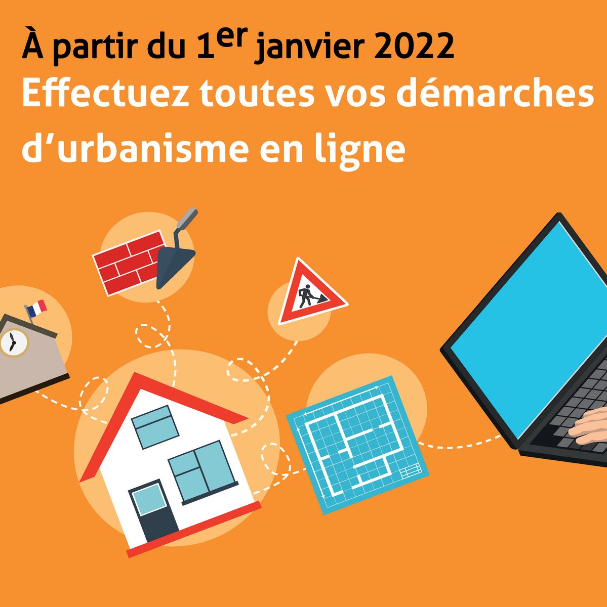 Remplissez vos demandes d'autorisation d'urbanisme en ligne