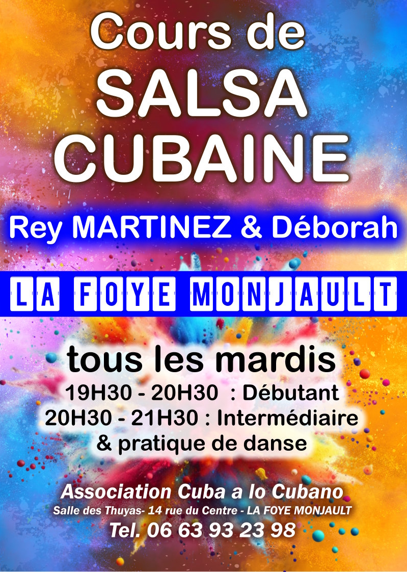 Cours de Salsa Cubaine