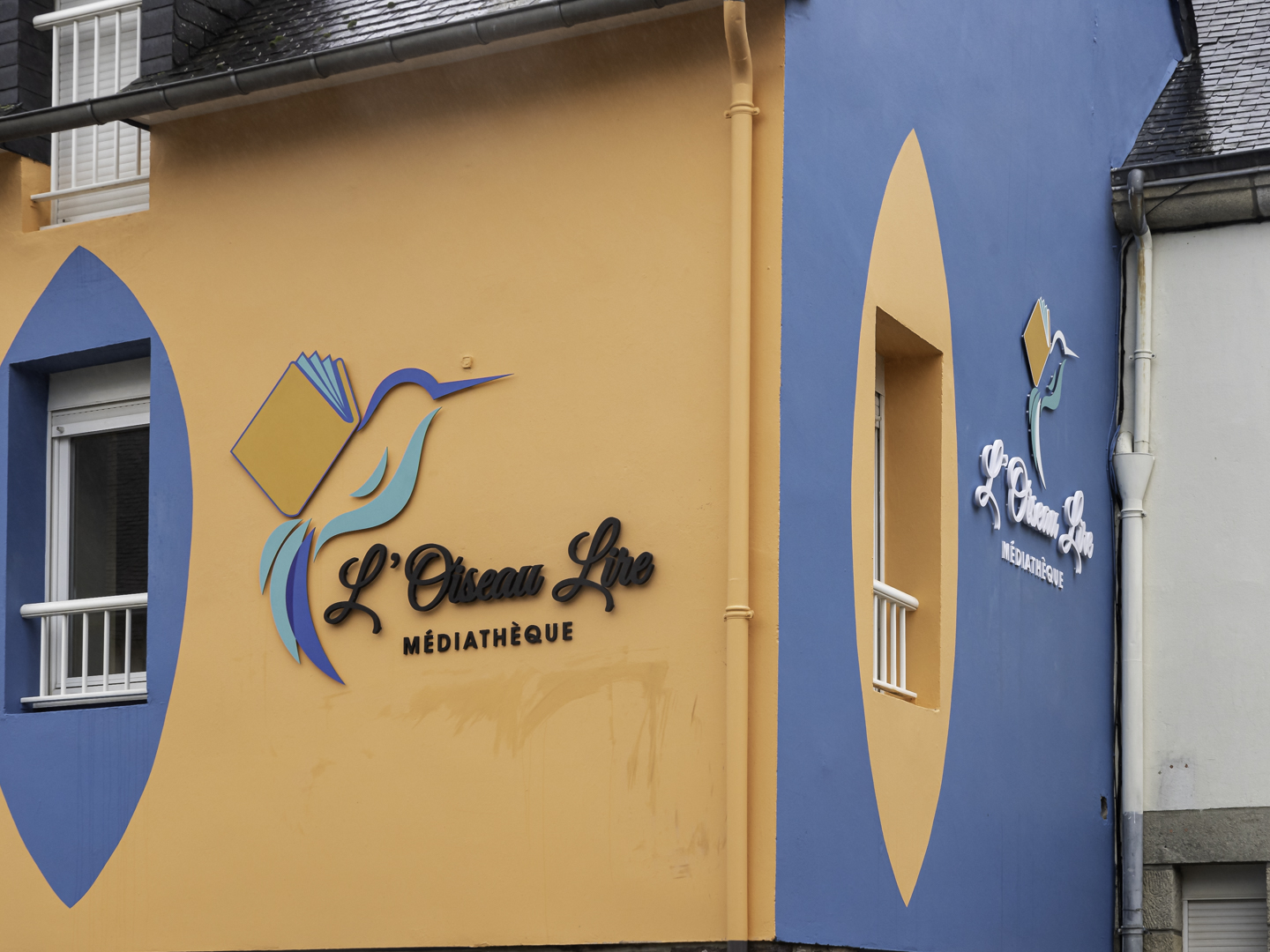 La médiathèque L'oiseau Lire