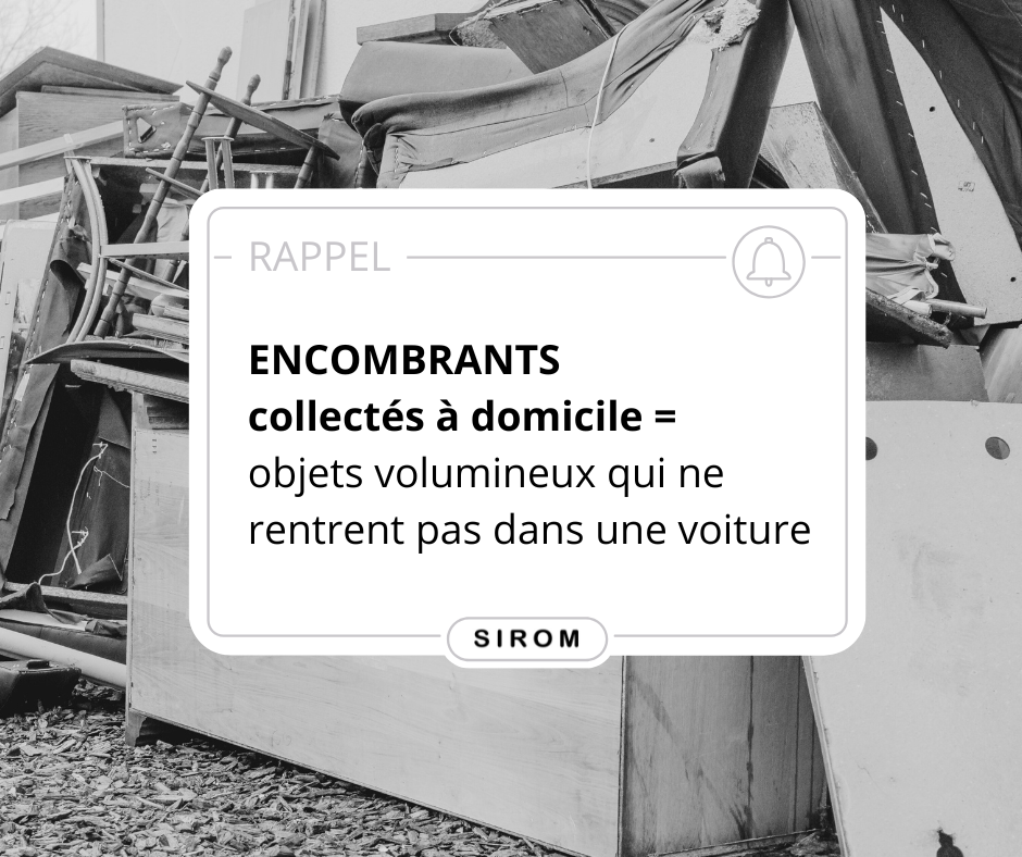info collecte encombrants