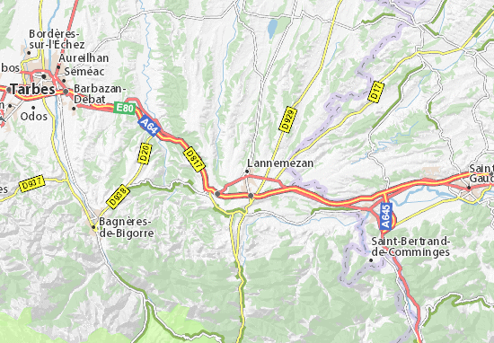 carte ROUTE LANNEMEZAN.png