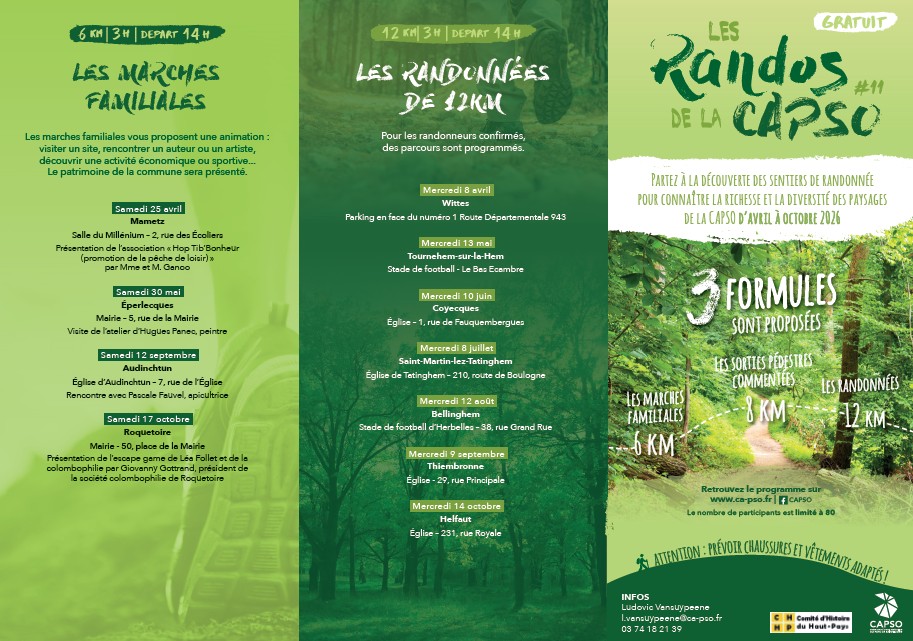 Les randos de la CAPSO