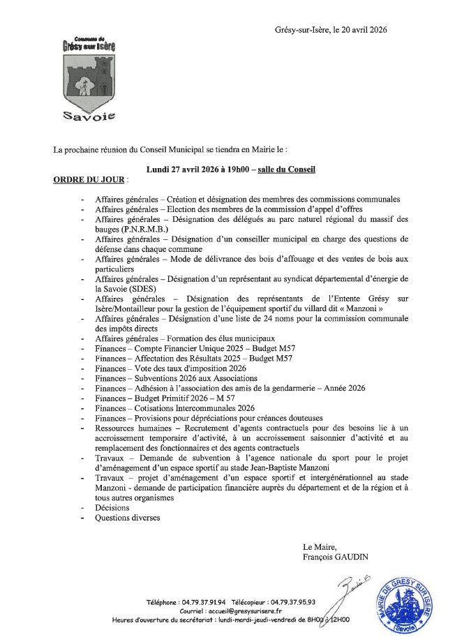 Ordre du jour du conseil municipal du 27 avril 2026.jpg