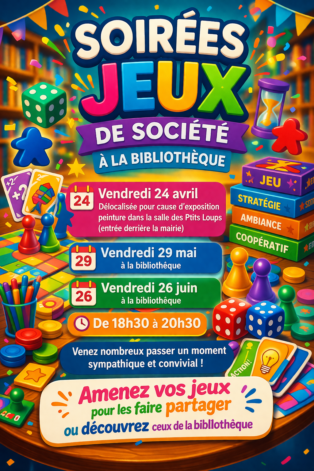 Soirées jeux