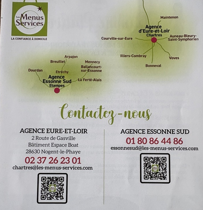 Vos repas à la carte personnalisés