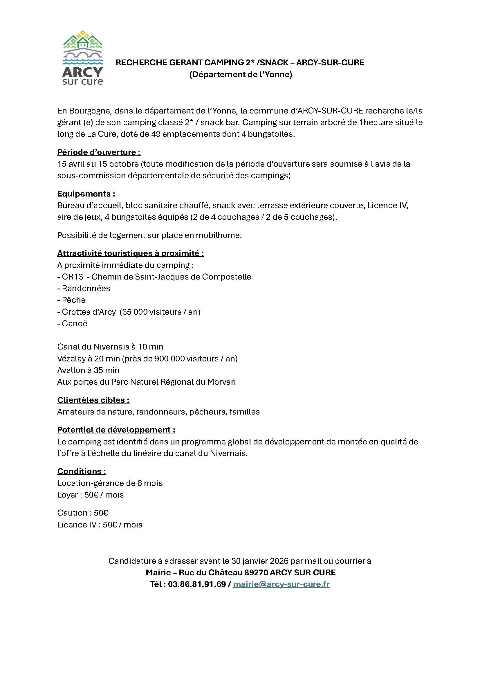 Annonce- location gérance camping - snack Arcy 2026.jpg