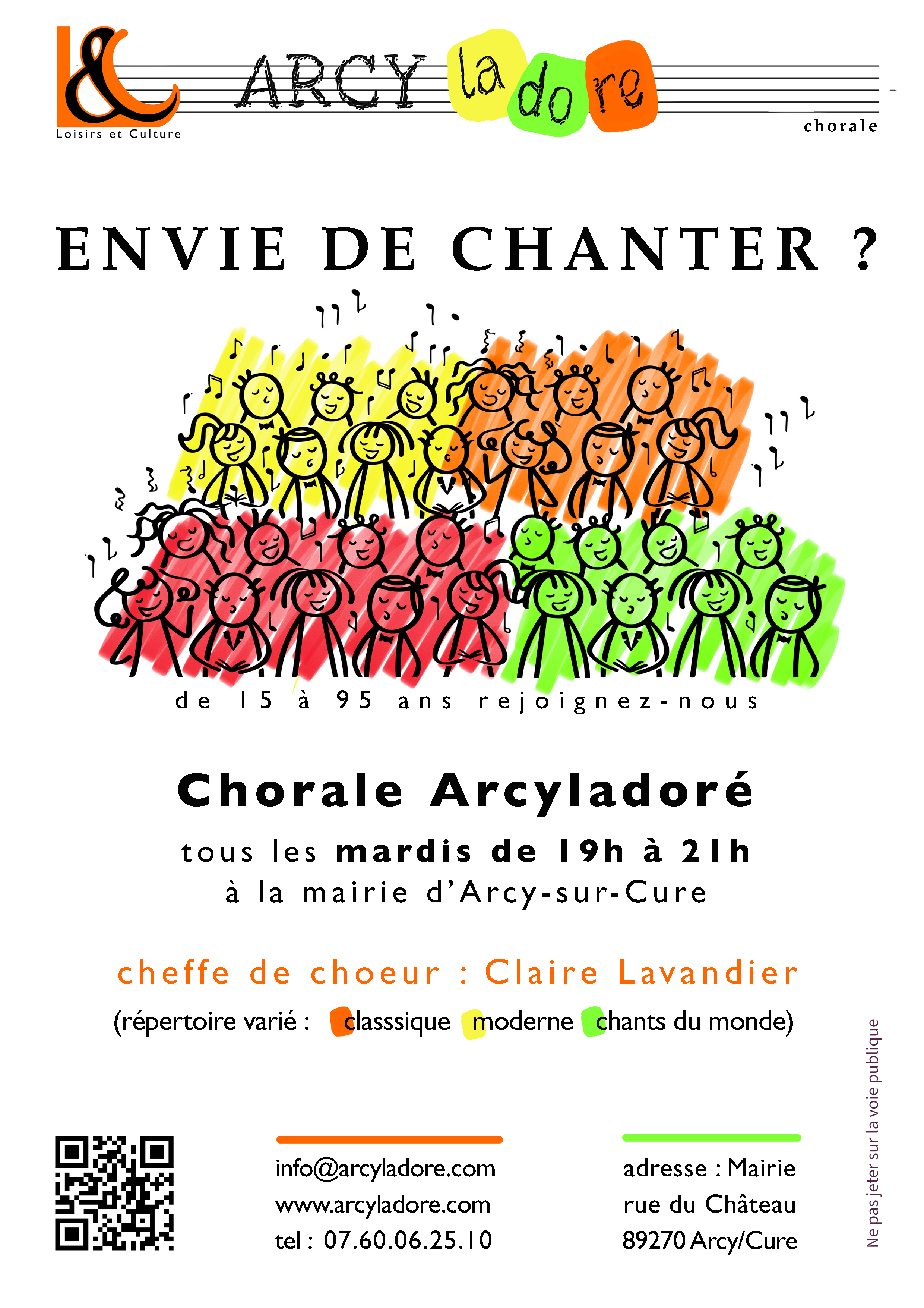 Affiche ARCY LADORE 2022