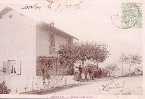 La gare de Dortan Lavancia en 1905.jpg