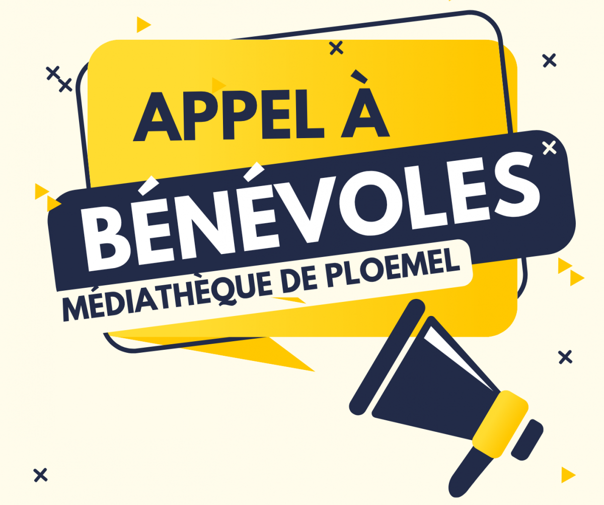 Appel à bénévoles pour la médiathèque de Ploemel