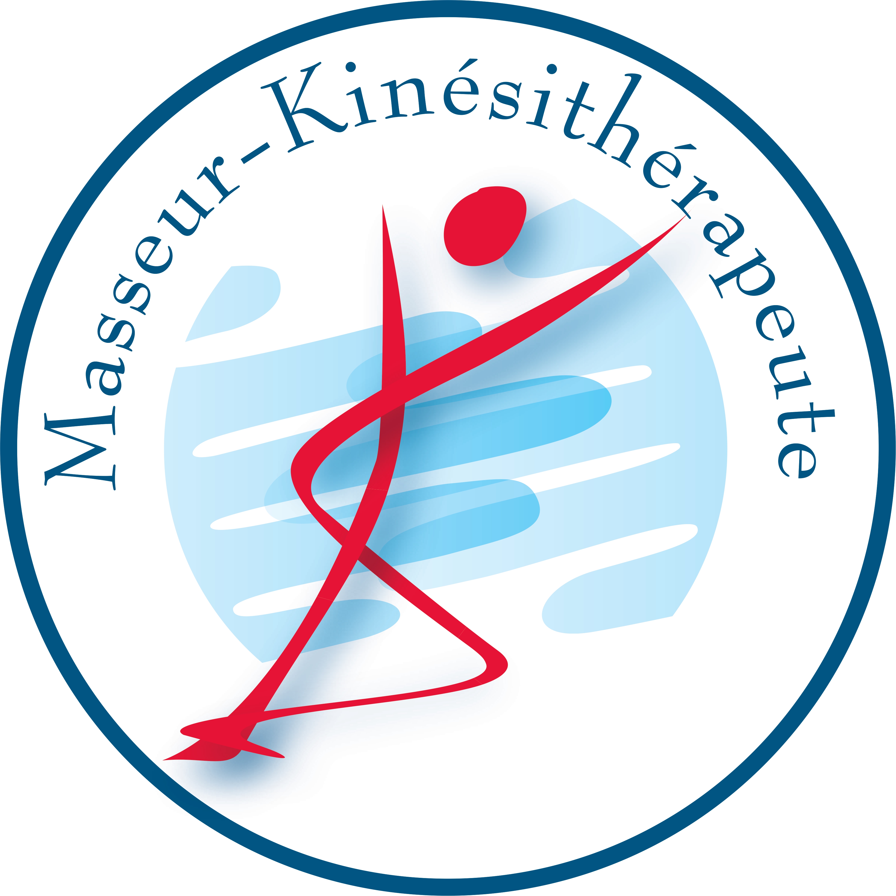 Logo masseur kiné