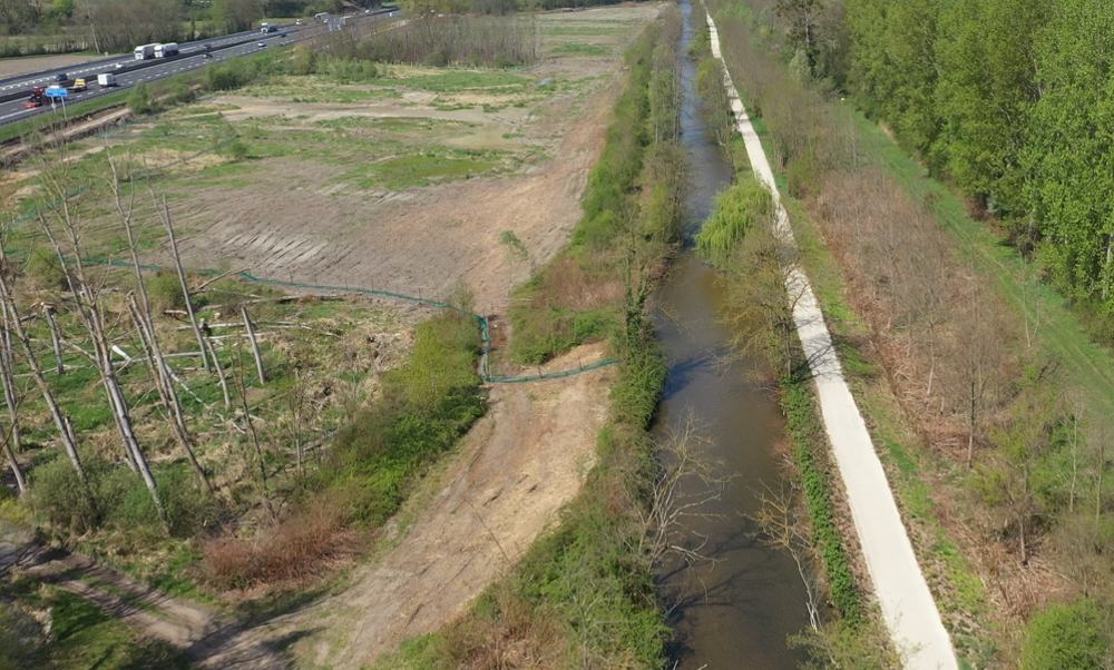 Travaux de renaturation - AVANT