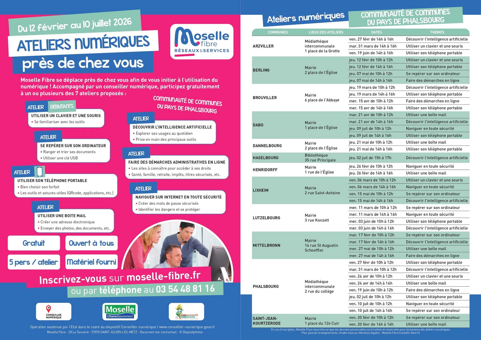 Ateliers numériques
