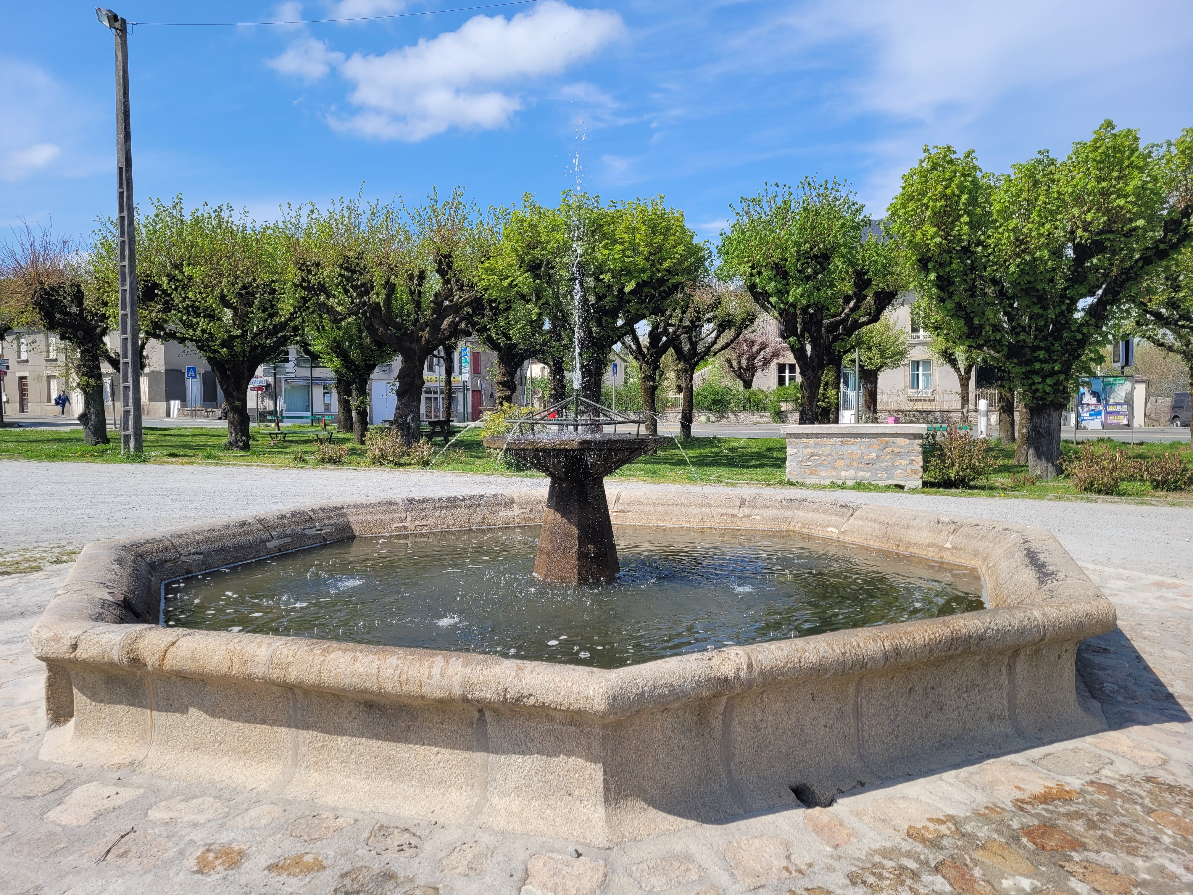 Saint Sornin Leulac fontaine
