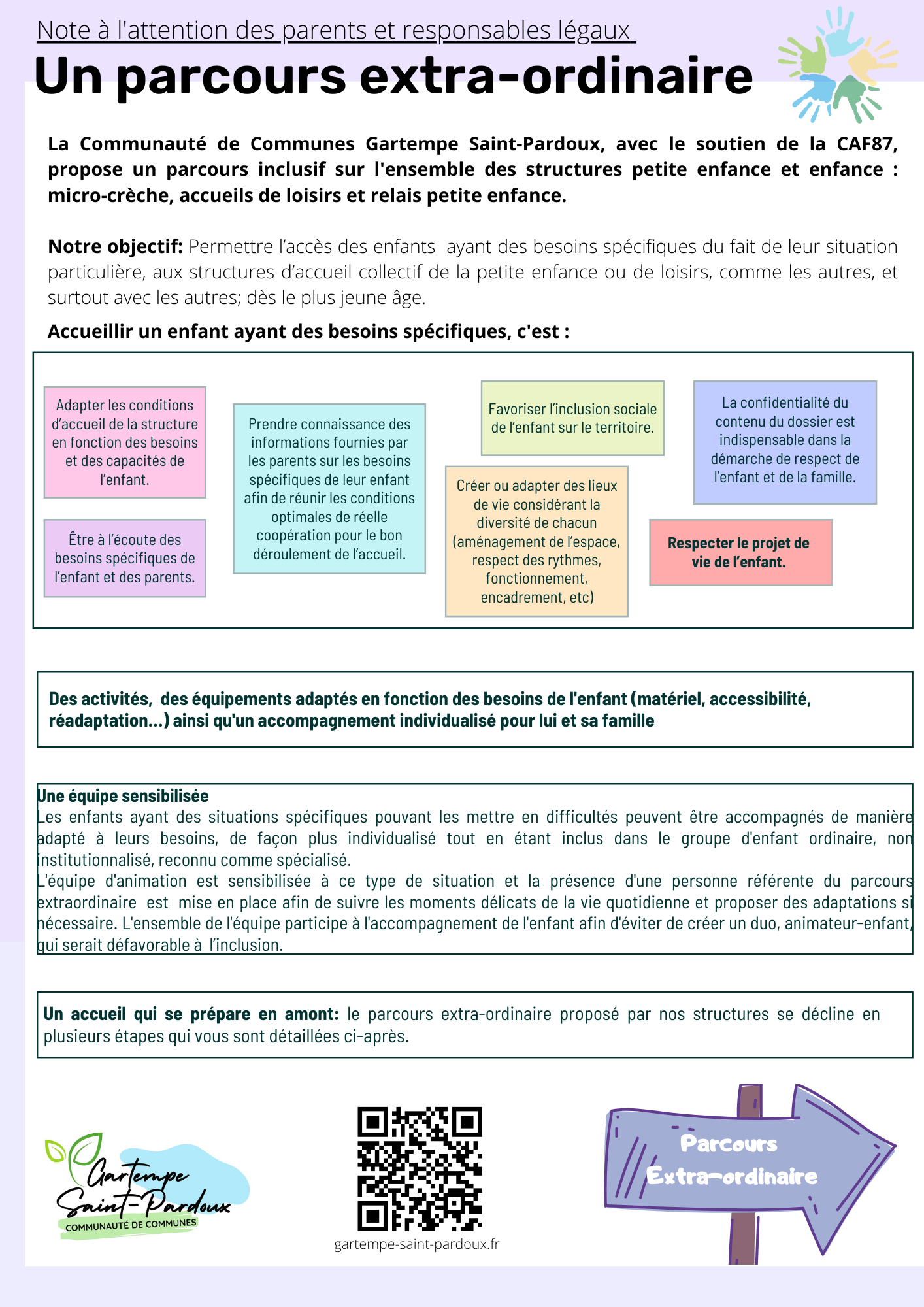 PEO besoins spécifiques