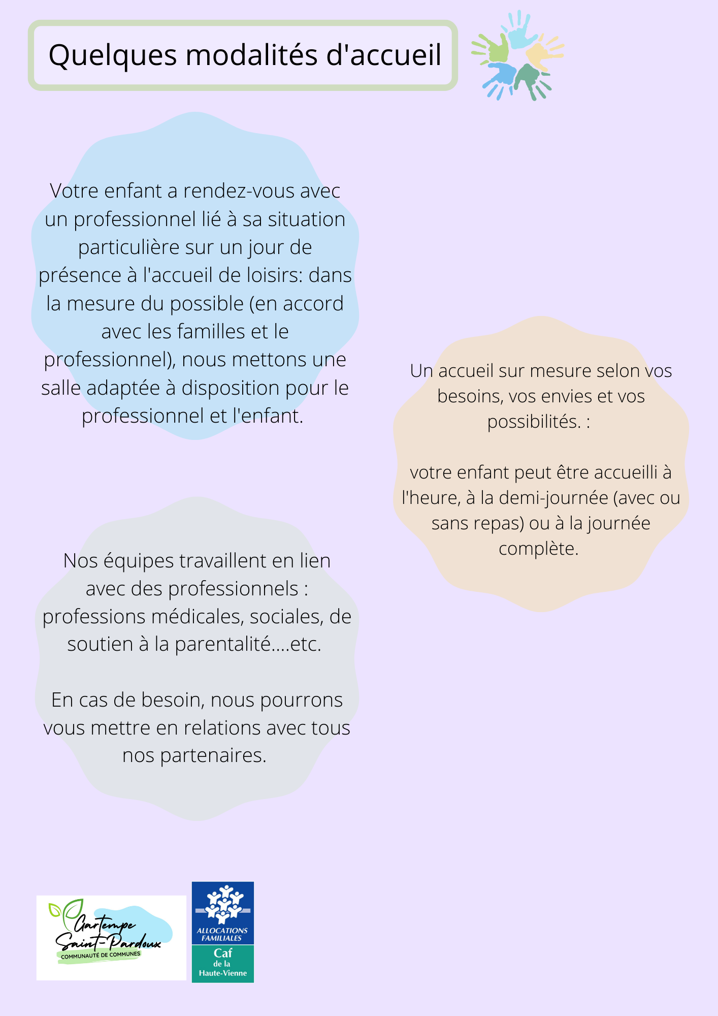 Parcours extraordinaire : modalités d'accueil