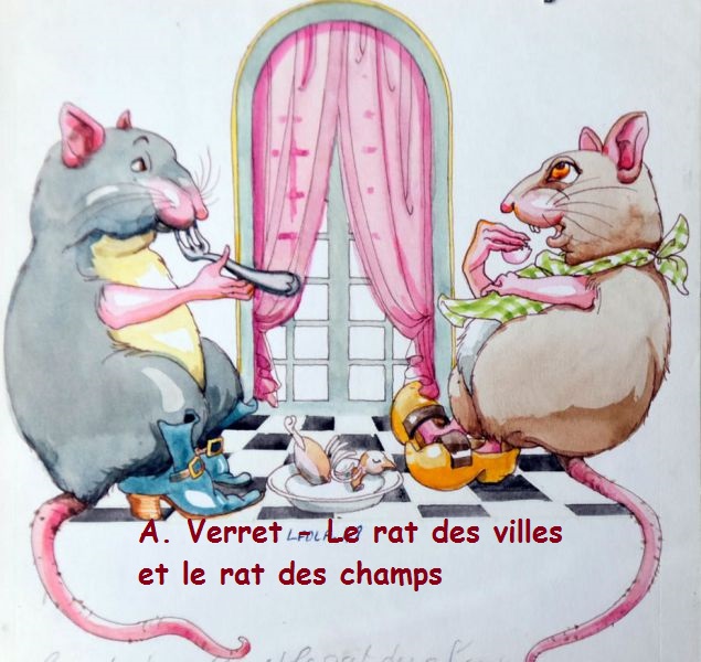 A. Verret - Le rat des villes et le rat des champs l.jpg