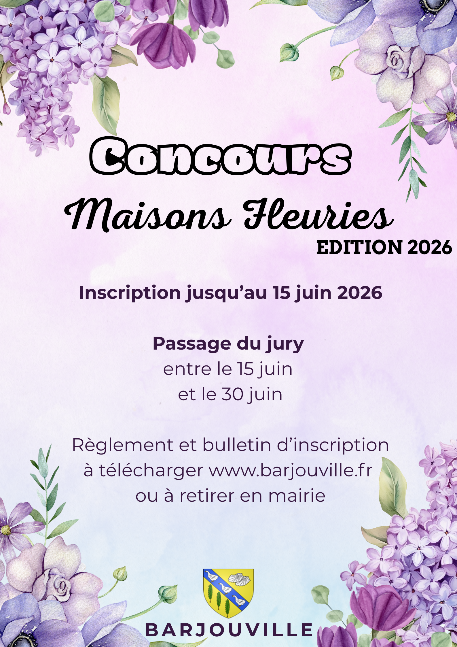 CONCOURS DES MAISONS FLEURIES