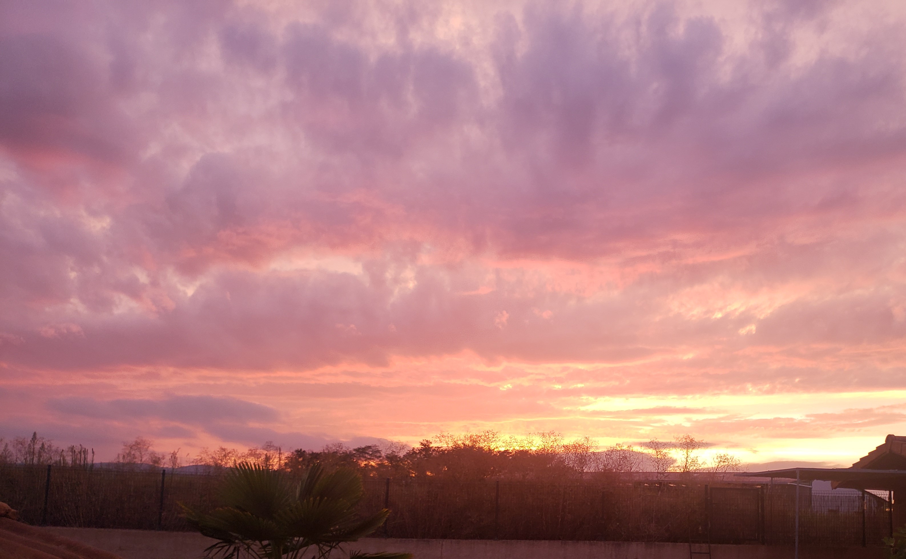 Coucher de soleil sur St Didier - Arthur NOE