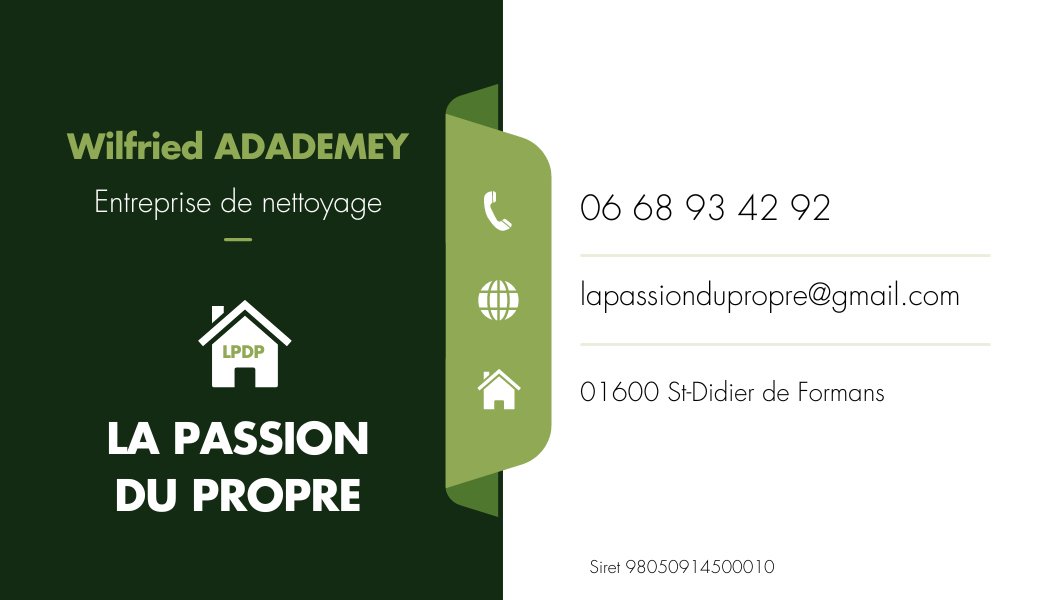 la passion du propre