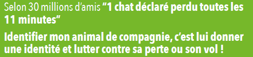 Pourquoi dois-je identifier mon chat,chien.png