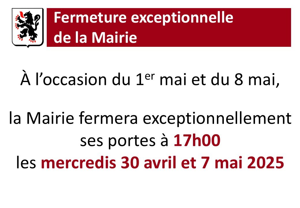 Affiche fermeture exceptionnelle mairie VF 1er et 8 mai.jpg