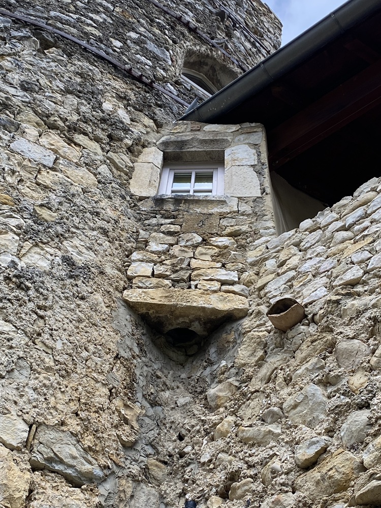 Trace du chemin de ronde