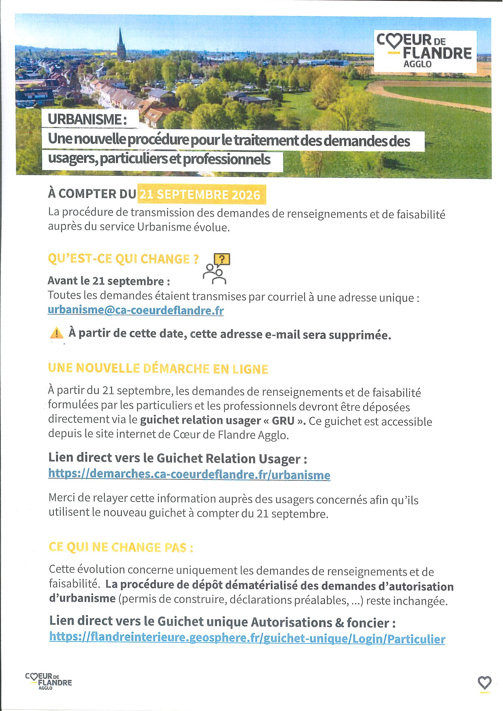 URBANISME - Nouvelle procédure pour le traitement des demandes.jpg