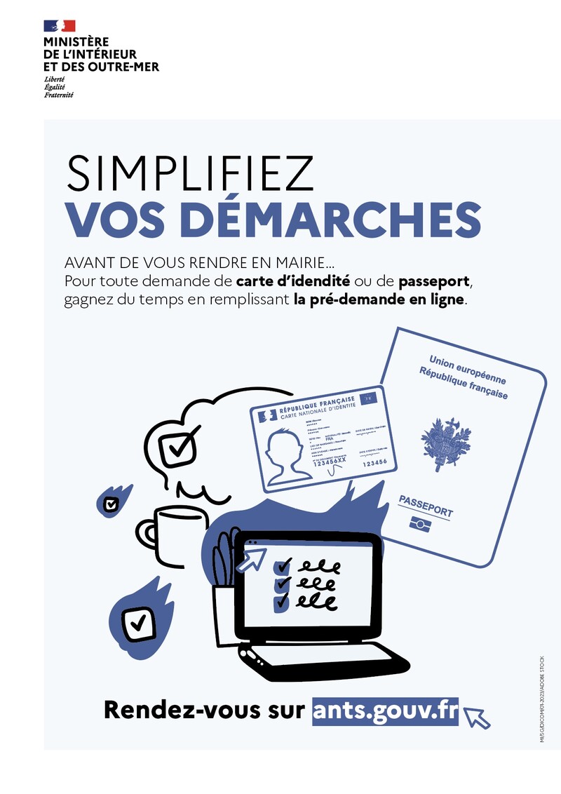 Simplifiez vos démarches avec la pré-demande en ligne