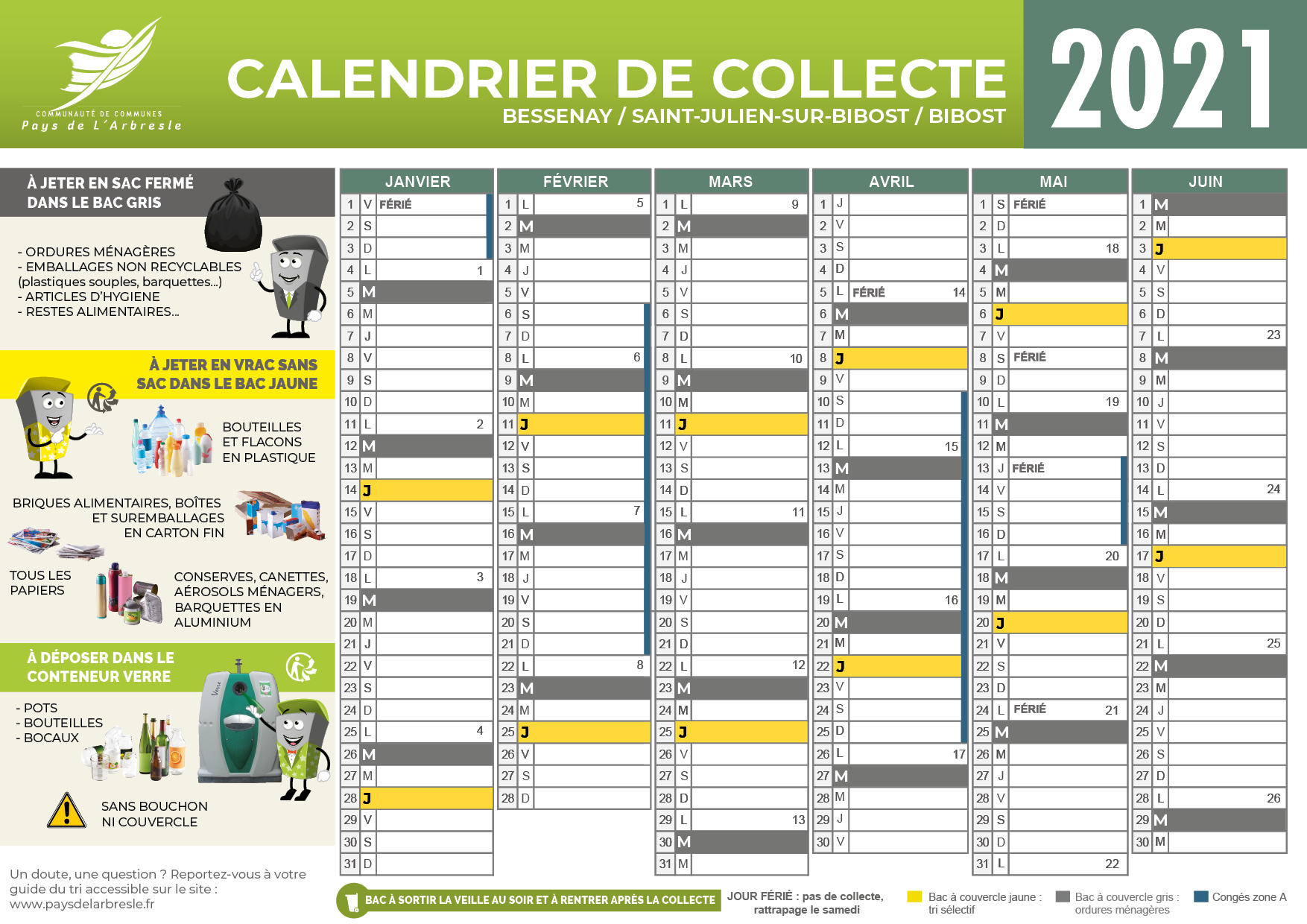 calendrier collect 2021 - BESSENAY - SAINT JULIEN SUR BIBOST - BIBOST.png