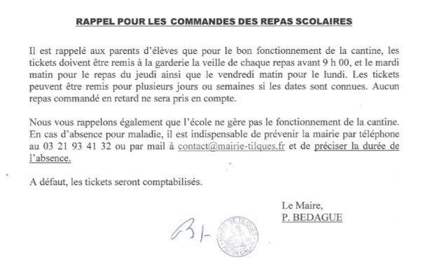 rappel pour les commandes de repas scolaires.jpg