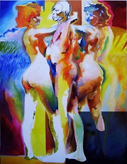 TRIO 138x180 fusain,acrylique, huile.jpg