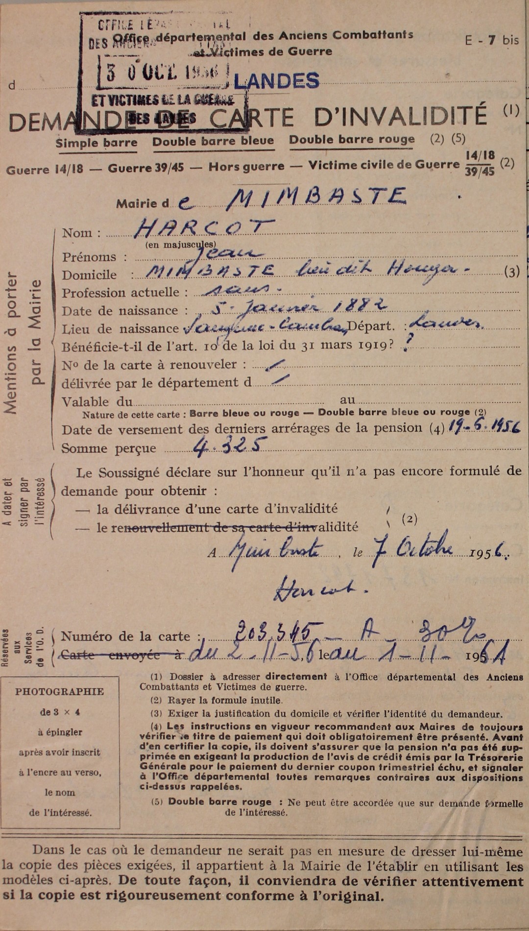 14-18 HARCOT Jean Demande carte invalidité.JPG