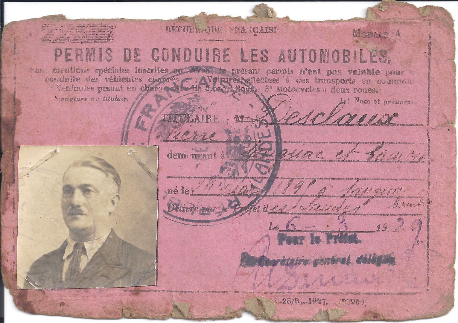 14-18 DESCLAUX Pierre permis de conduire.jpg