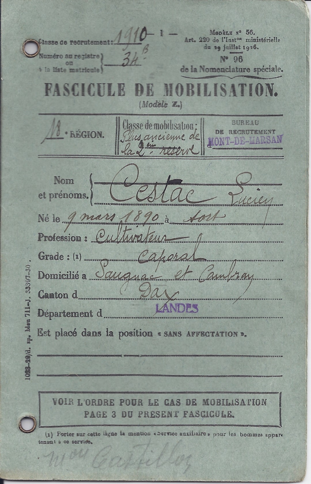 14-18 CESTAC Lucien Fascicule de mobilisation.jpg