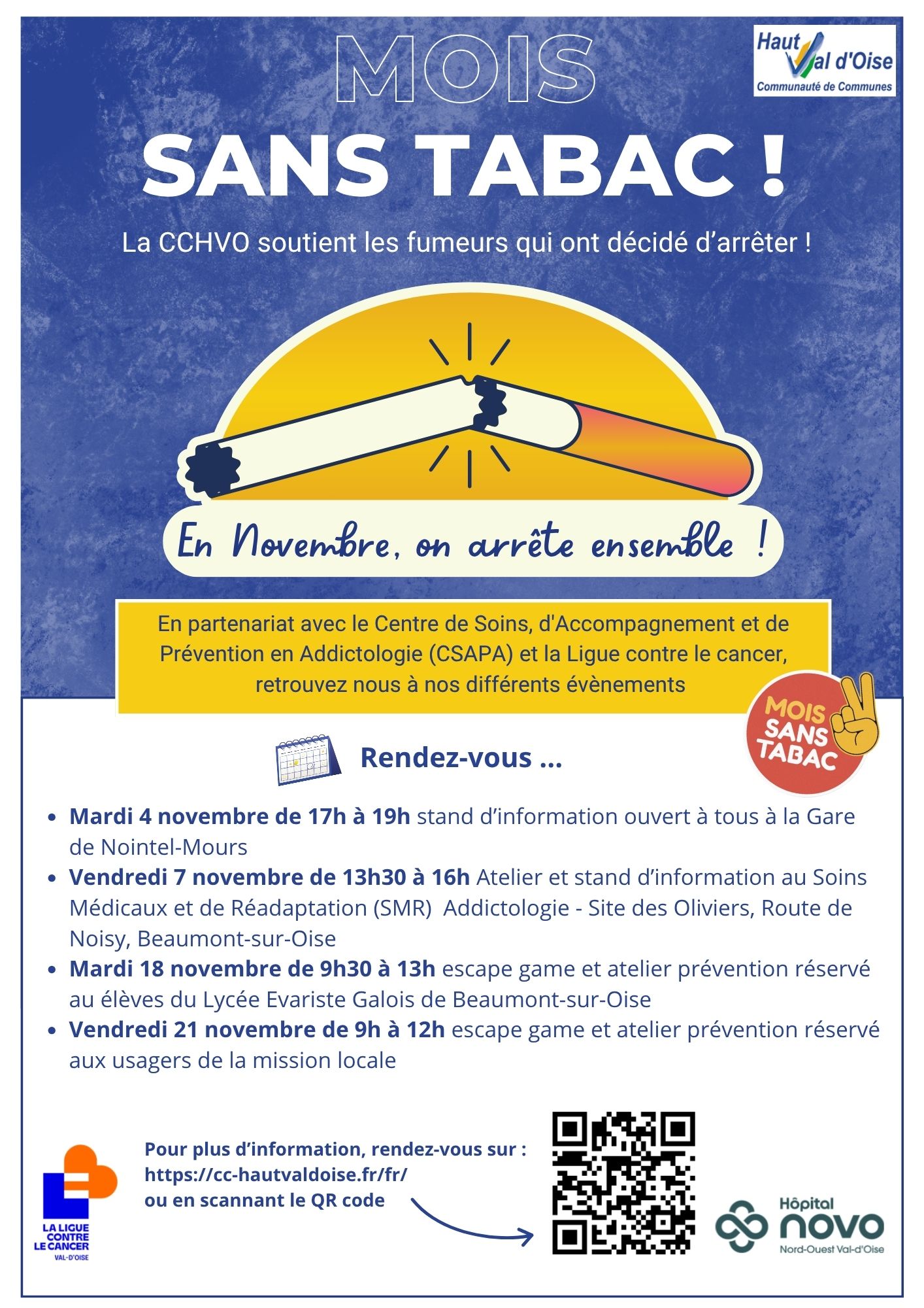 Affiche Annonce Évènement Mois sans Tabac Simple Illustré Coloré.jpg