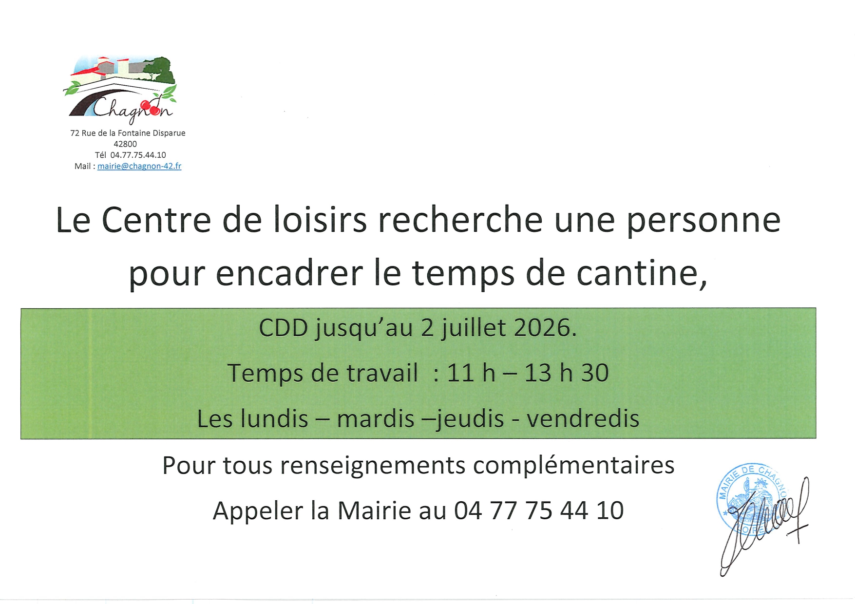 Offre emploi cantine Chagnon.jpg