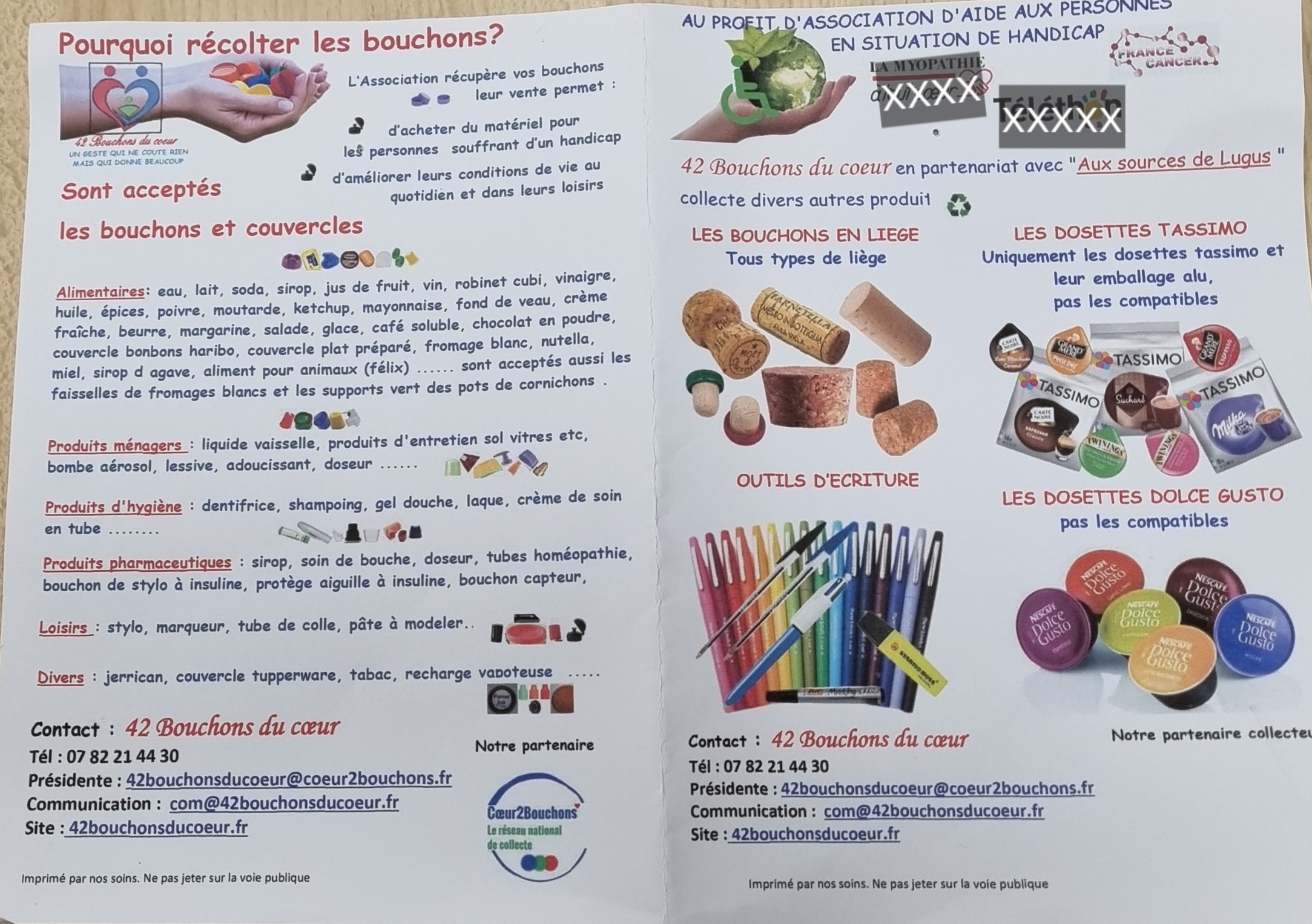 Association Coeur2Bouchons - le Réseau National