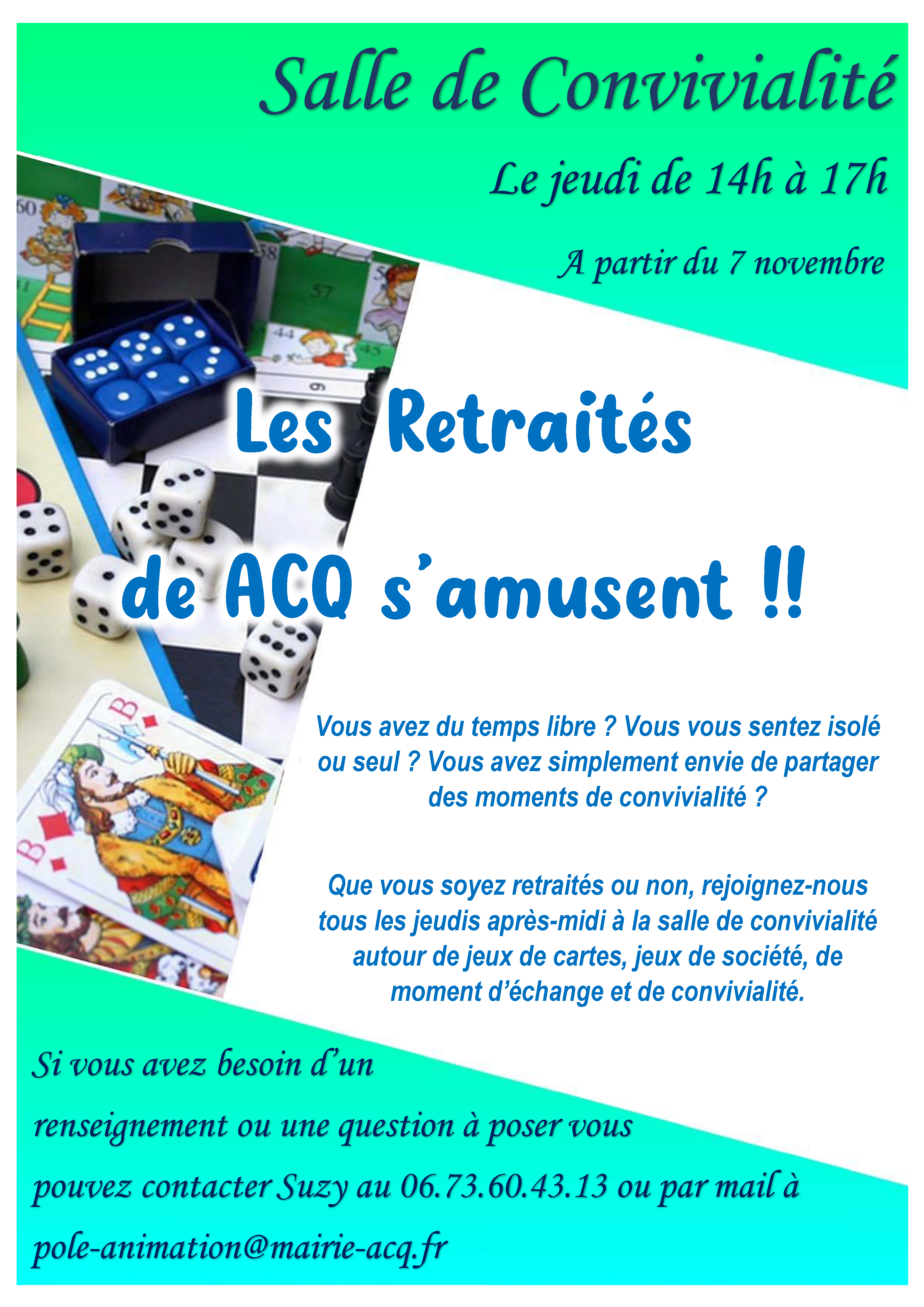 Les retraités de Acq s'amusent !!
