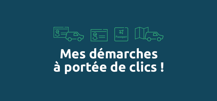 Mes démarches en un clic