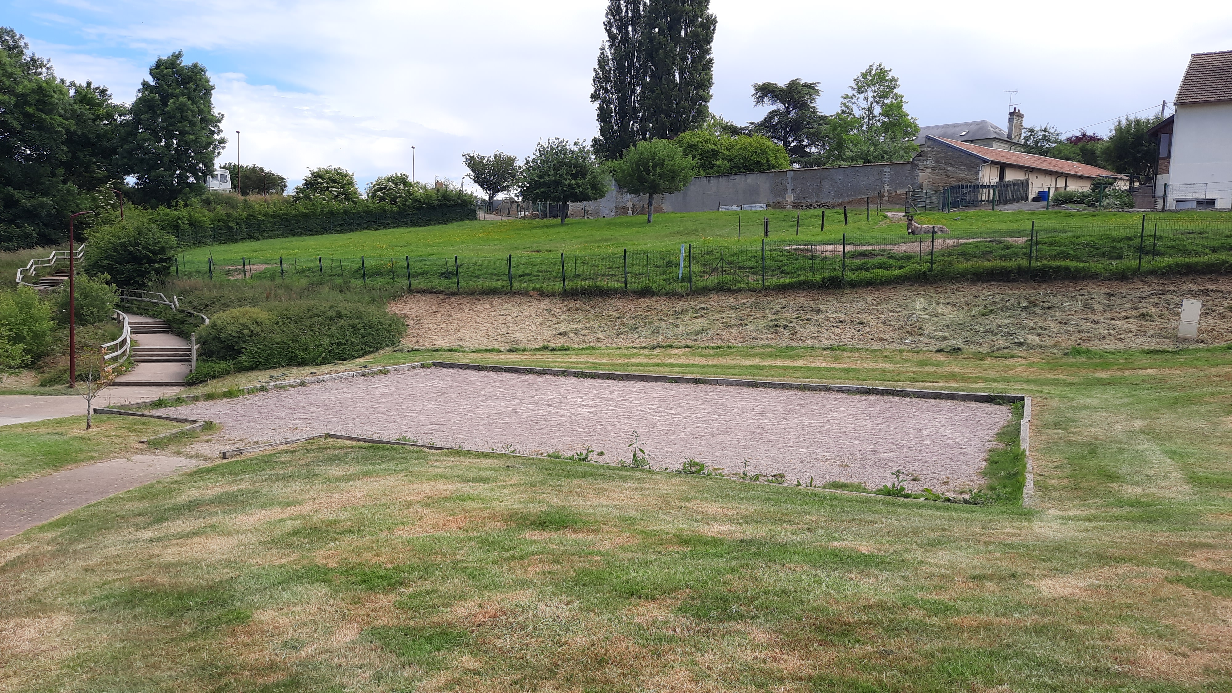 Terrain de pétanque
