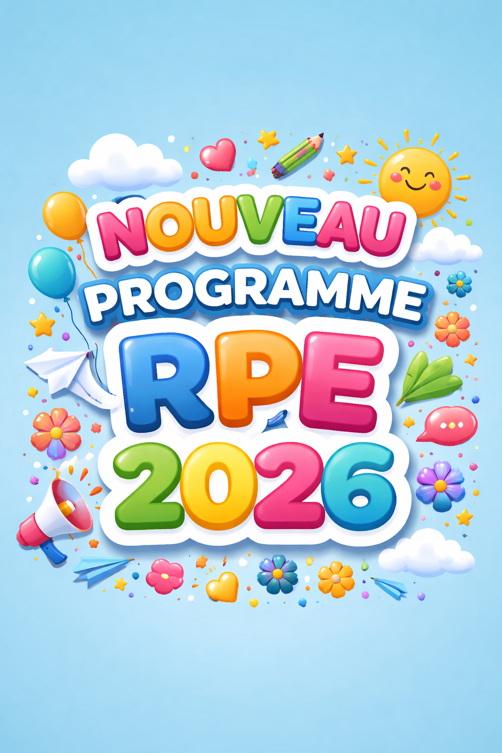 Nouveau programme RPE 2026