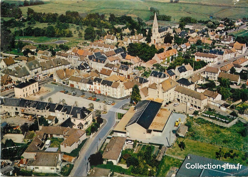 Vue aérienne Troarn