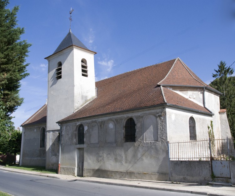 Eglise vue F Delachapelle
