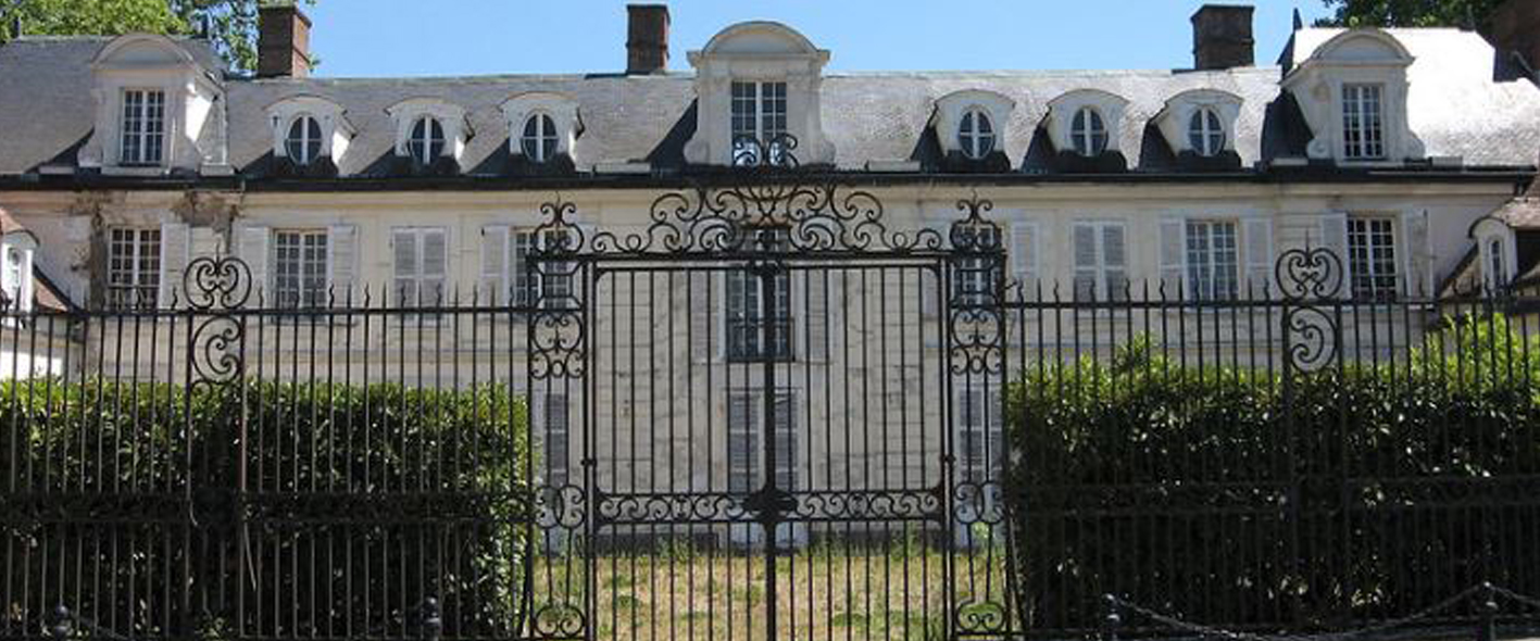 Devant du chateau