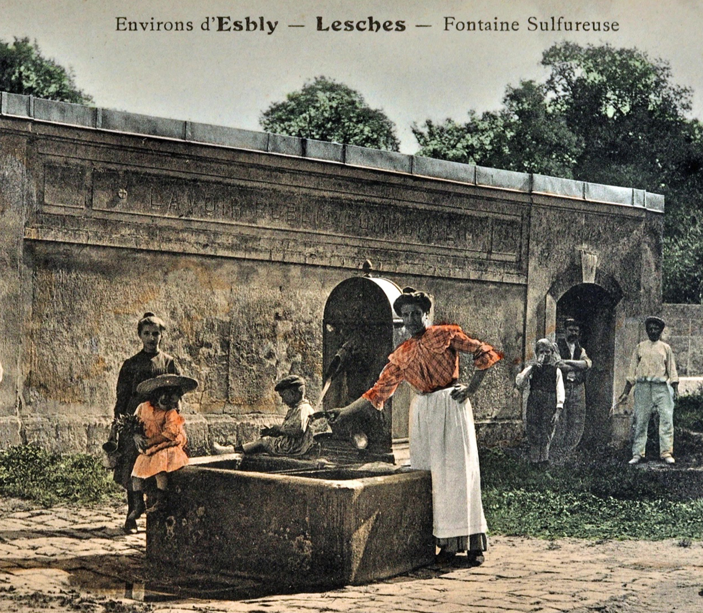 Fontaine ancienne photo