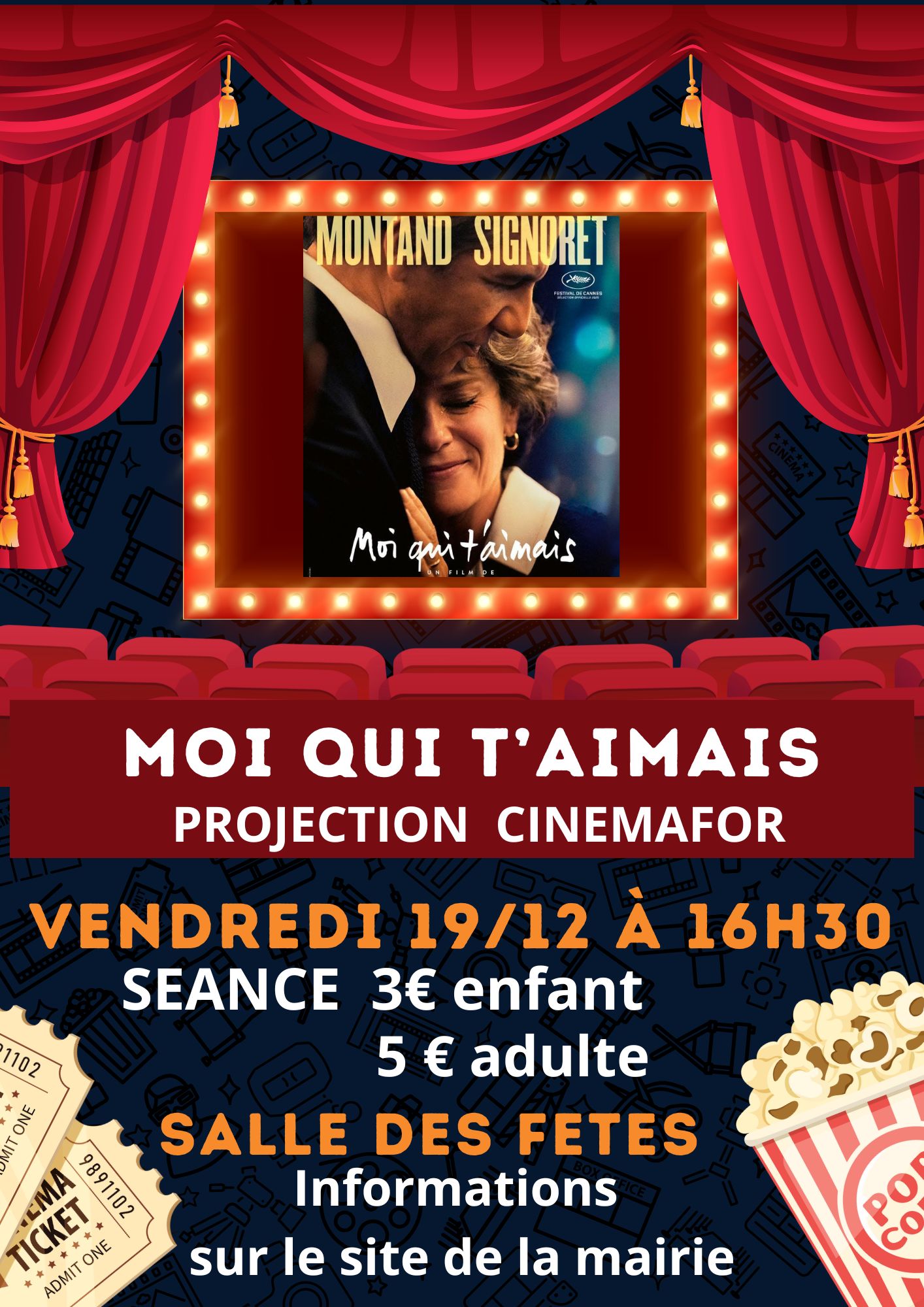 CINEMA moi qui t'aimais