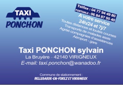 PONCHON taxi
