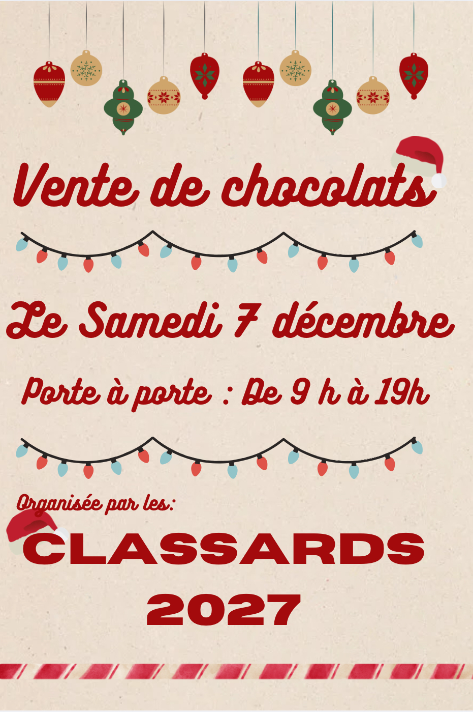 CLASSARDS chocolats